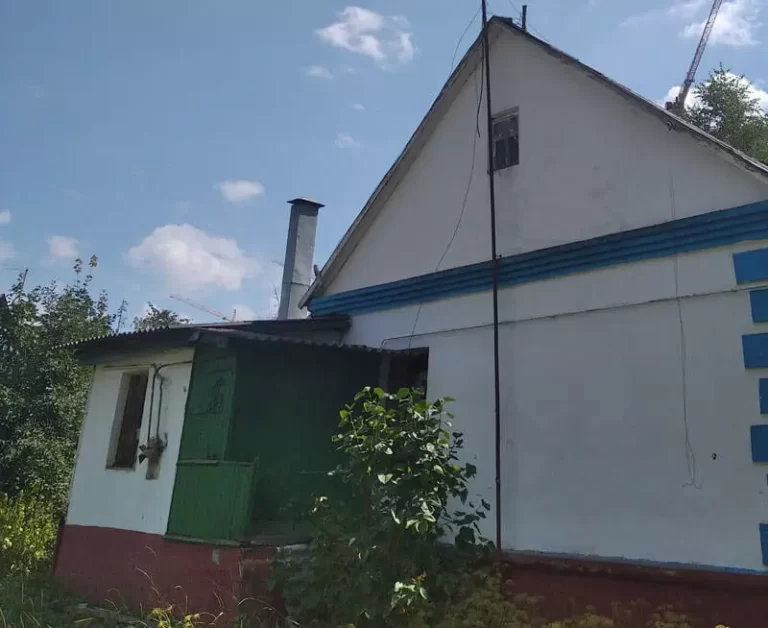 Пример сноса кирпичного дома
